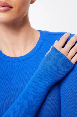 Mossman The Brooklyn Top - Cobalt