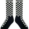 NOM*d Checkerboard Socks - Black/Putty