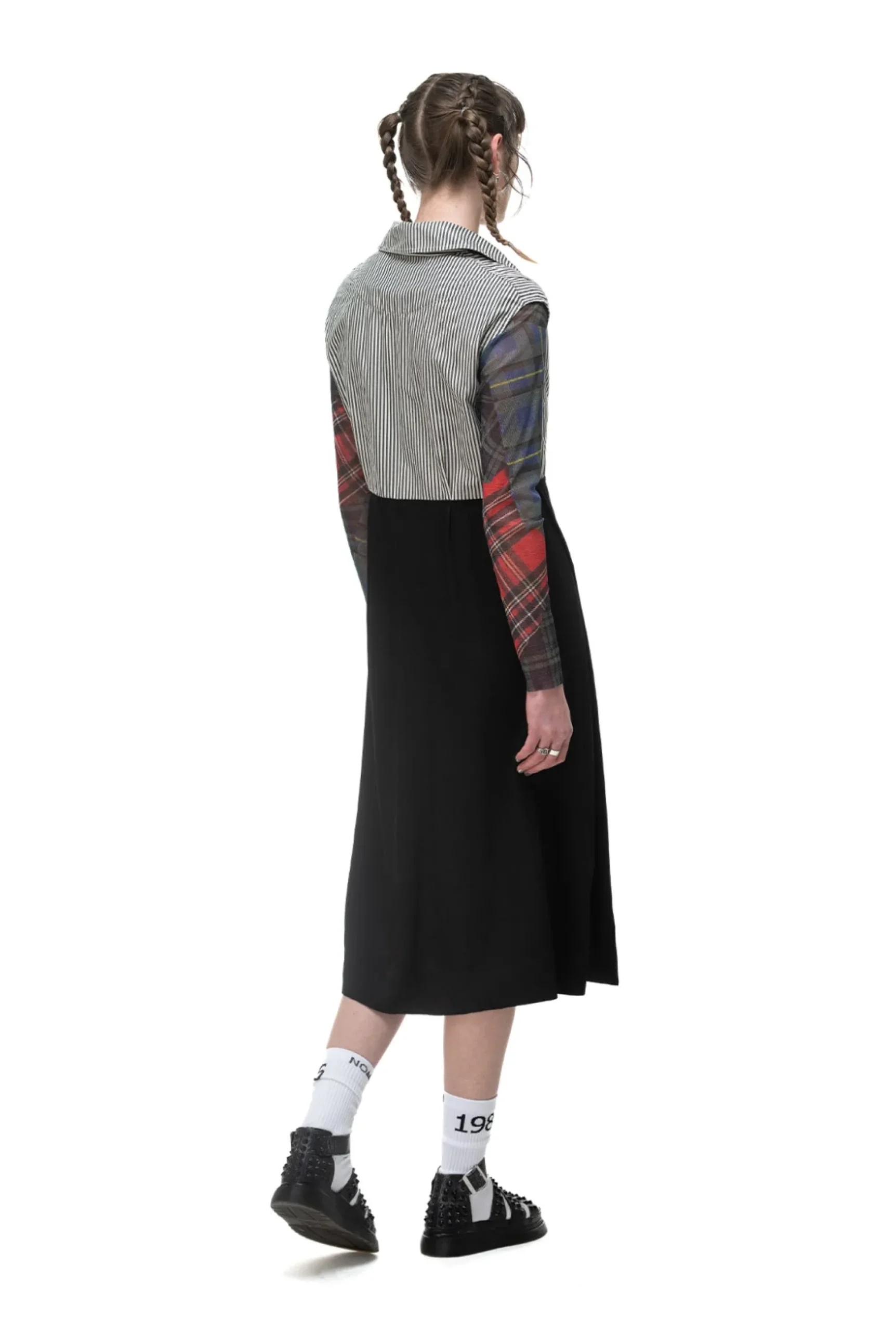 Nom*d Sister Dress - Black/Natural