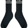 NOM*d Stripe Socks - Black/White