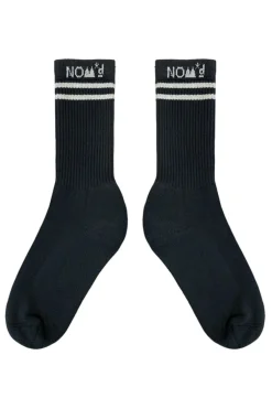 NOM*d Stripe Socks - Black/White