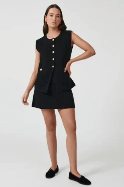 ONTE Helena Gilet - Black