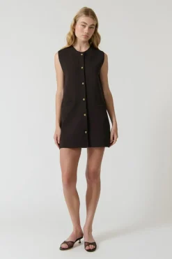 ONTE Nanda Dress - Chocolate