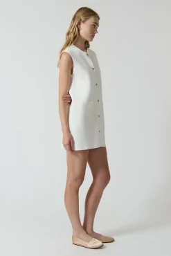 ONTE Nanda Dress - White