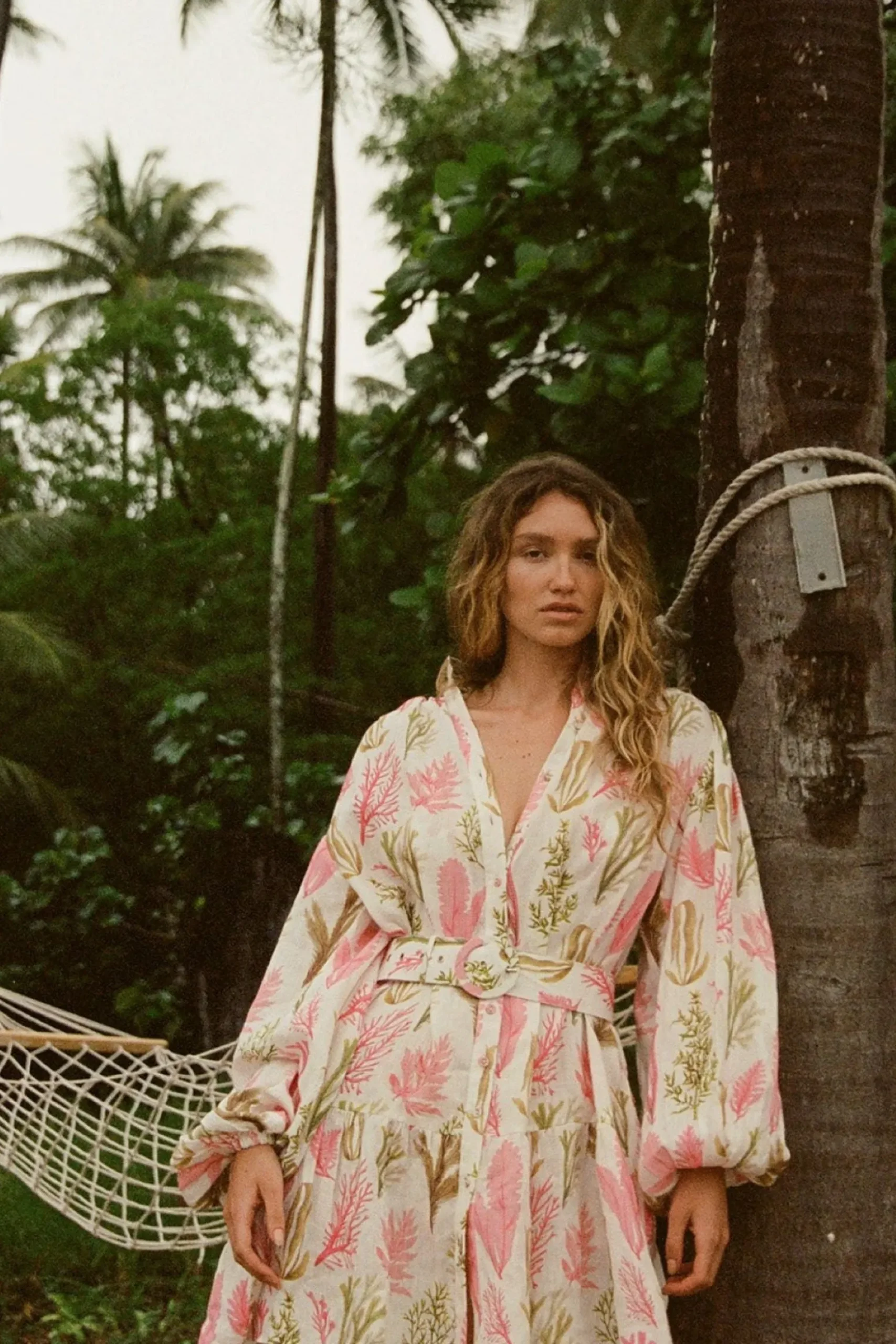 Palm Noosa Amber Dress - Sea Garden