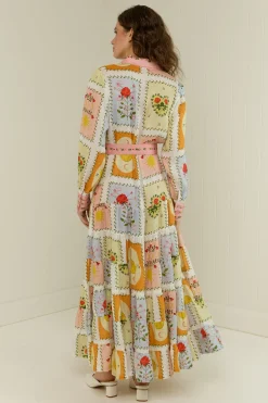 Palm Noosa Aria Dress - Siesta Tile