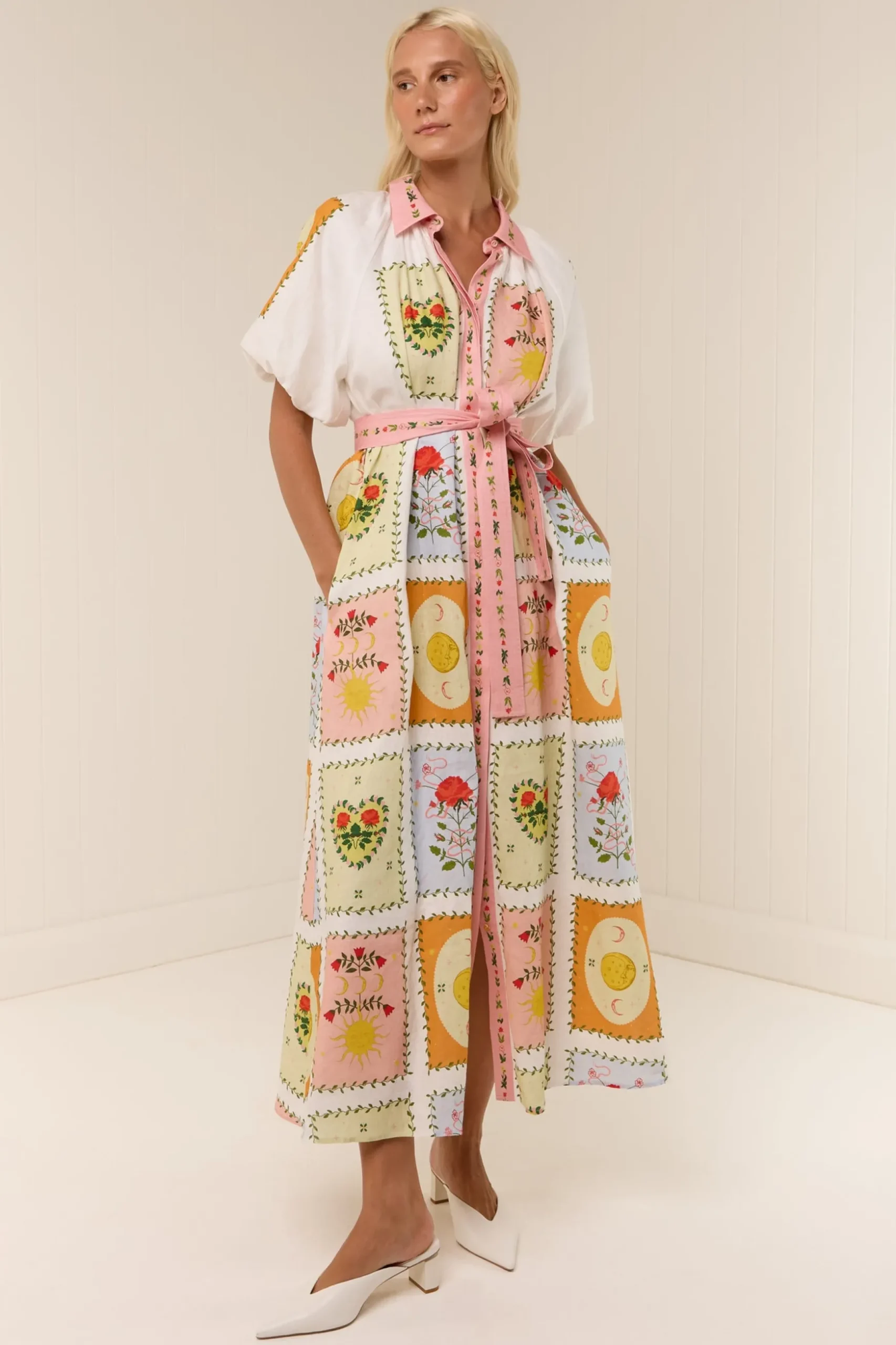Palm Noosa Marla Dress - Siesta Tile
