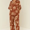 Palm Noosa Mirage Shirt - Brown Shells