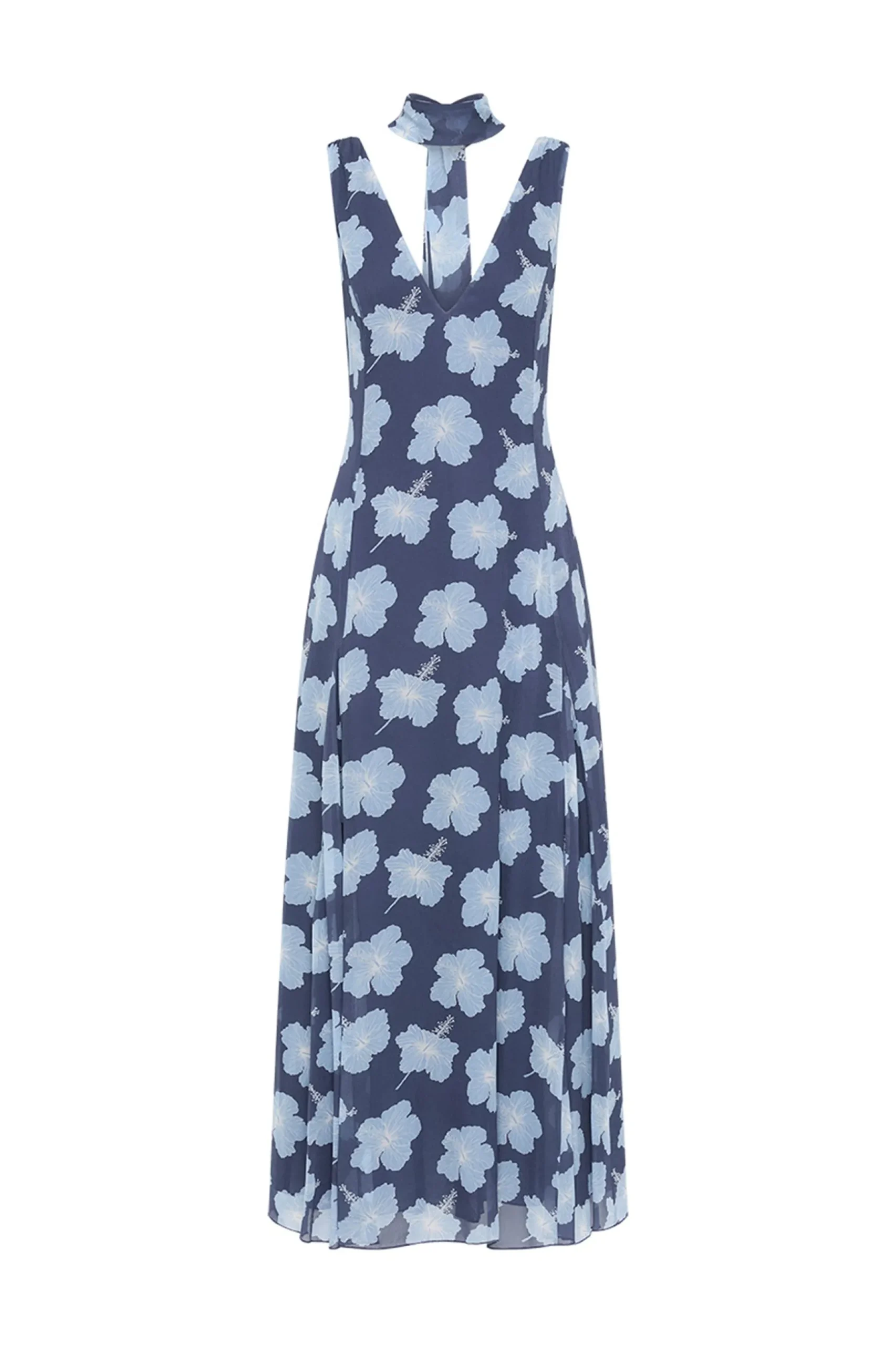 Palm Noosa Viola Dress - Blue Hibiscus