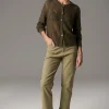 Pol Livia Pointelle Cardigan - Khaki