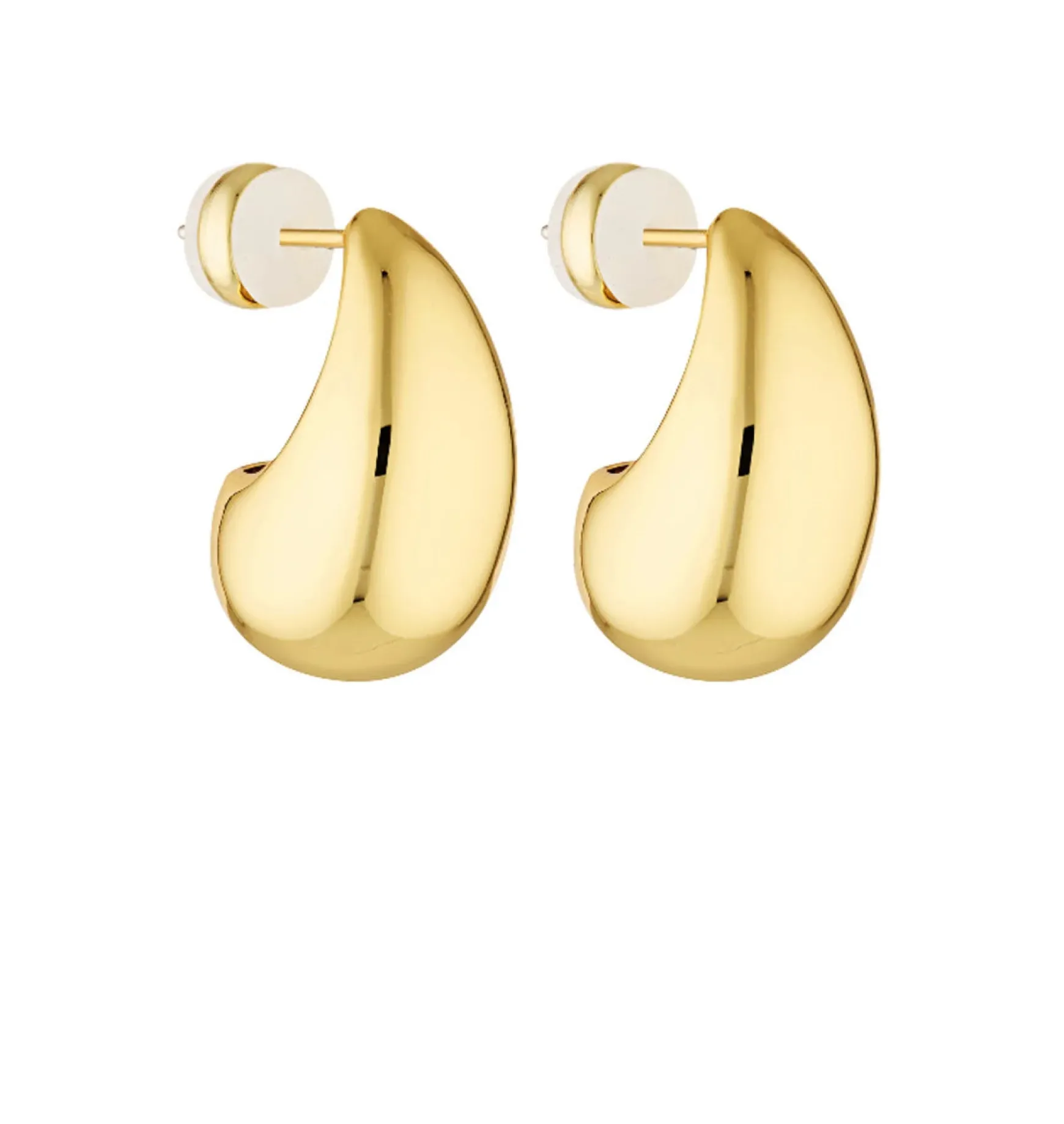 Porter Baby Blob Earrings - Gold