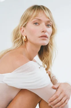 Porter Blob Earrings - Gold