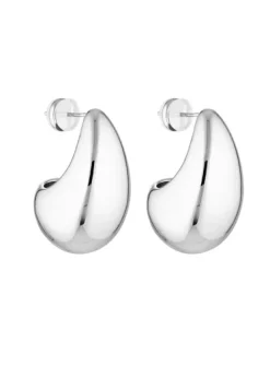 Porter Blob Earrings - Silver
