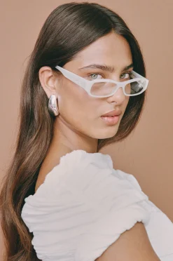 Porter Blob Earrings Maxi - Silver