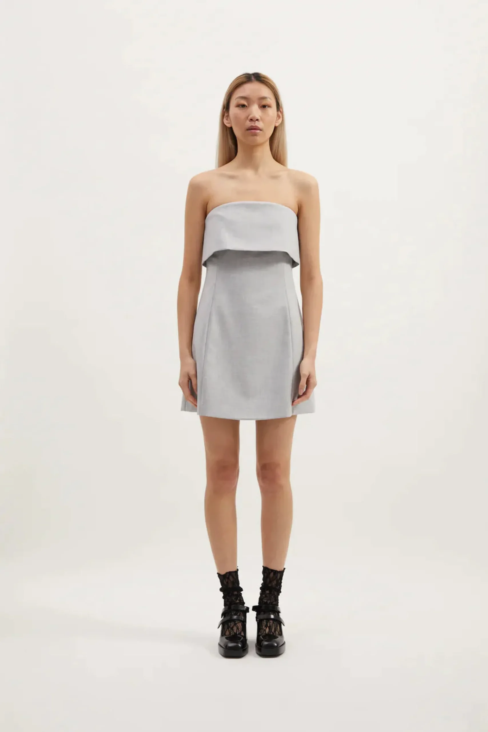 Remain Aubrey Mini Dress - Slate
