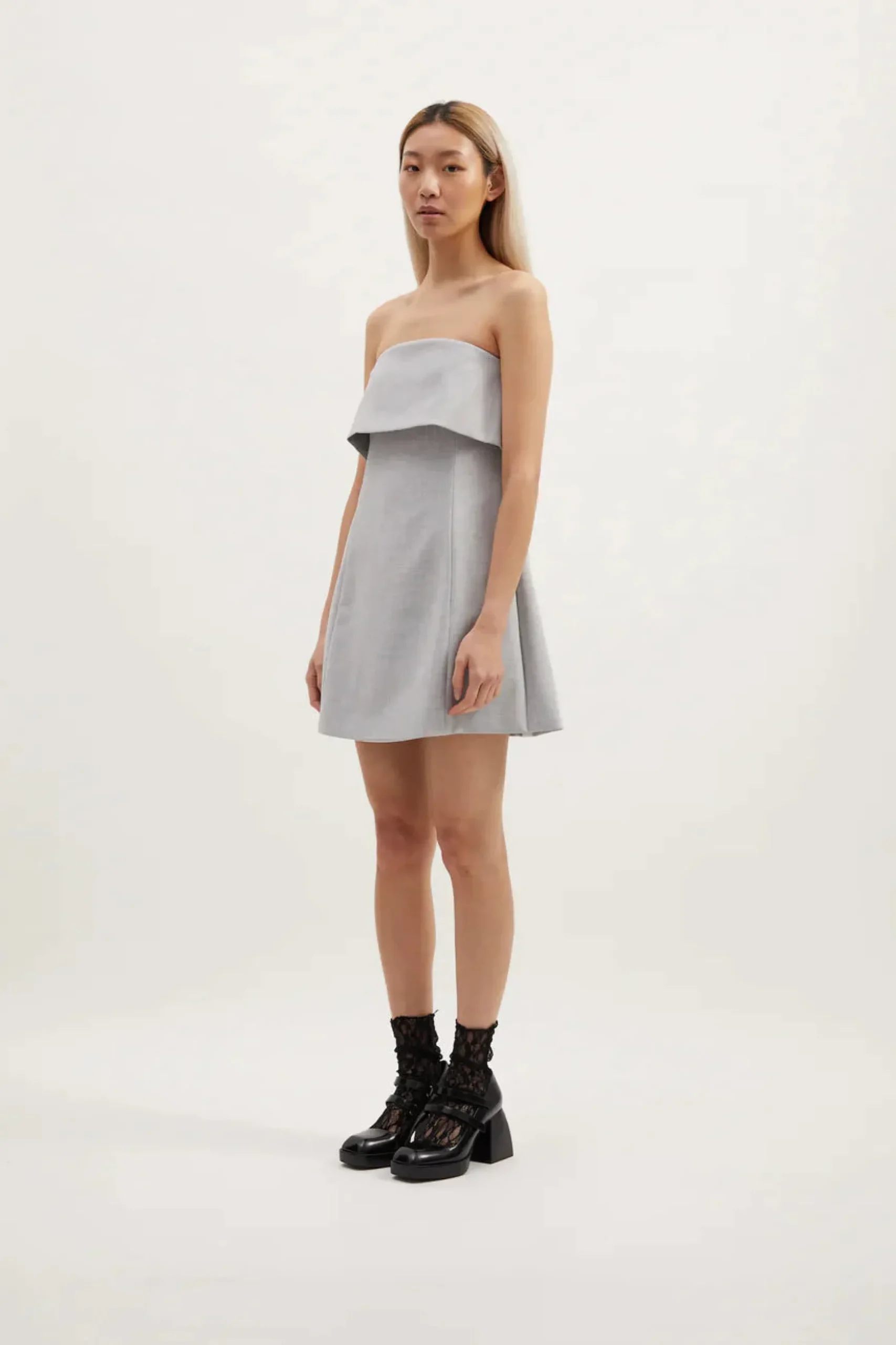 Remain Aubrey Mini Dress - Slate