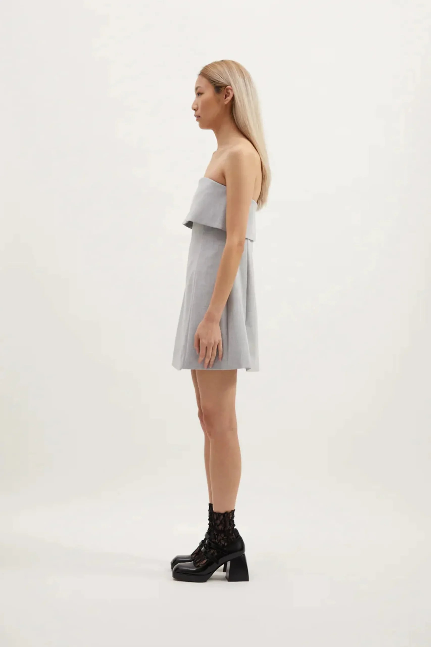 Remain Aubrey Mini Dress - Slate
