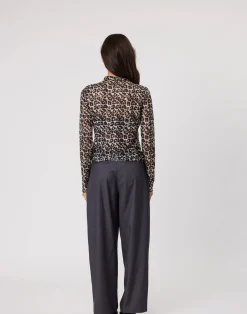 Remain Brydie Top - Leopard