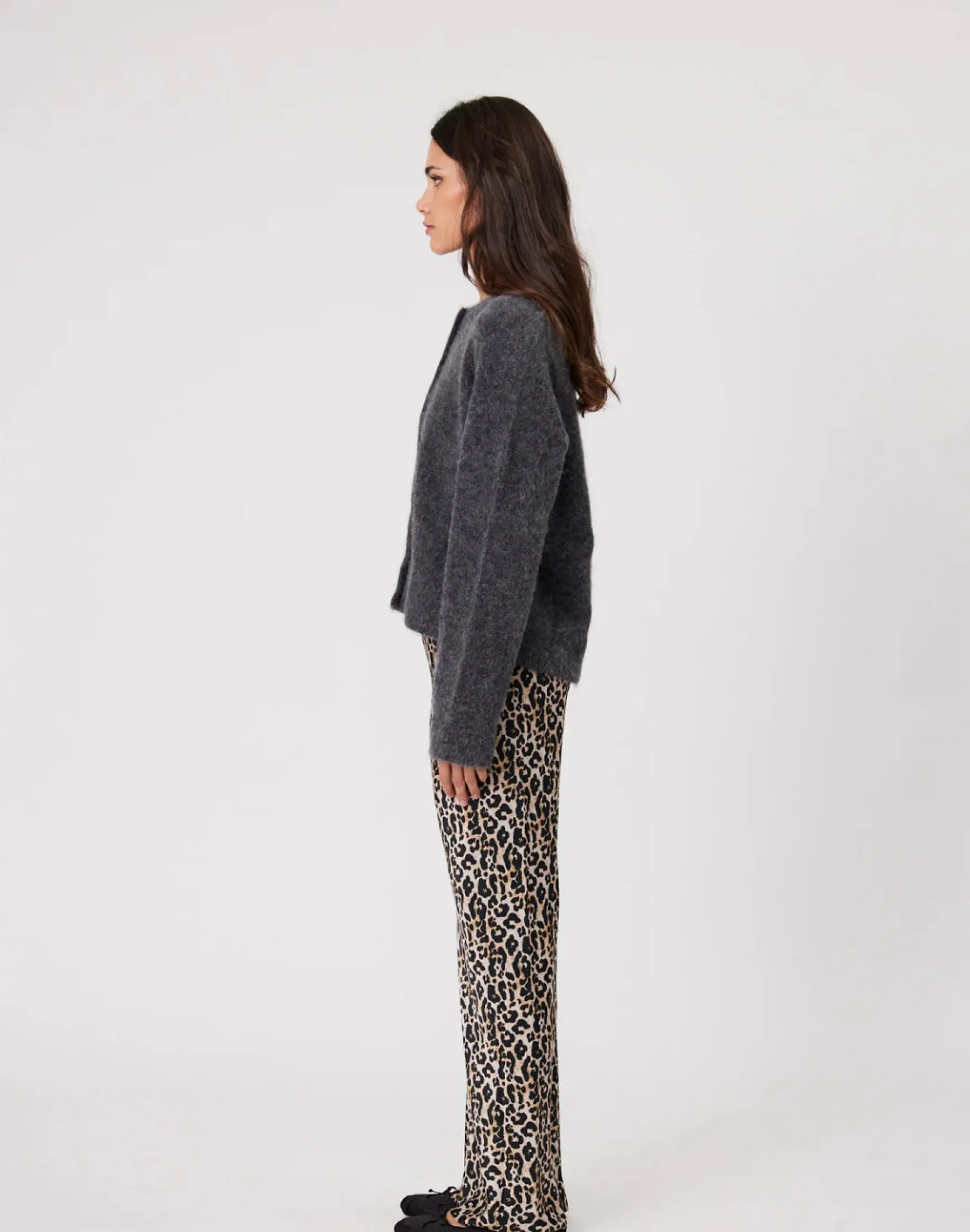 Remain Ryder Cardigan - Charcoal