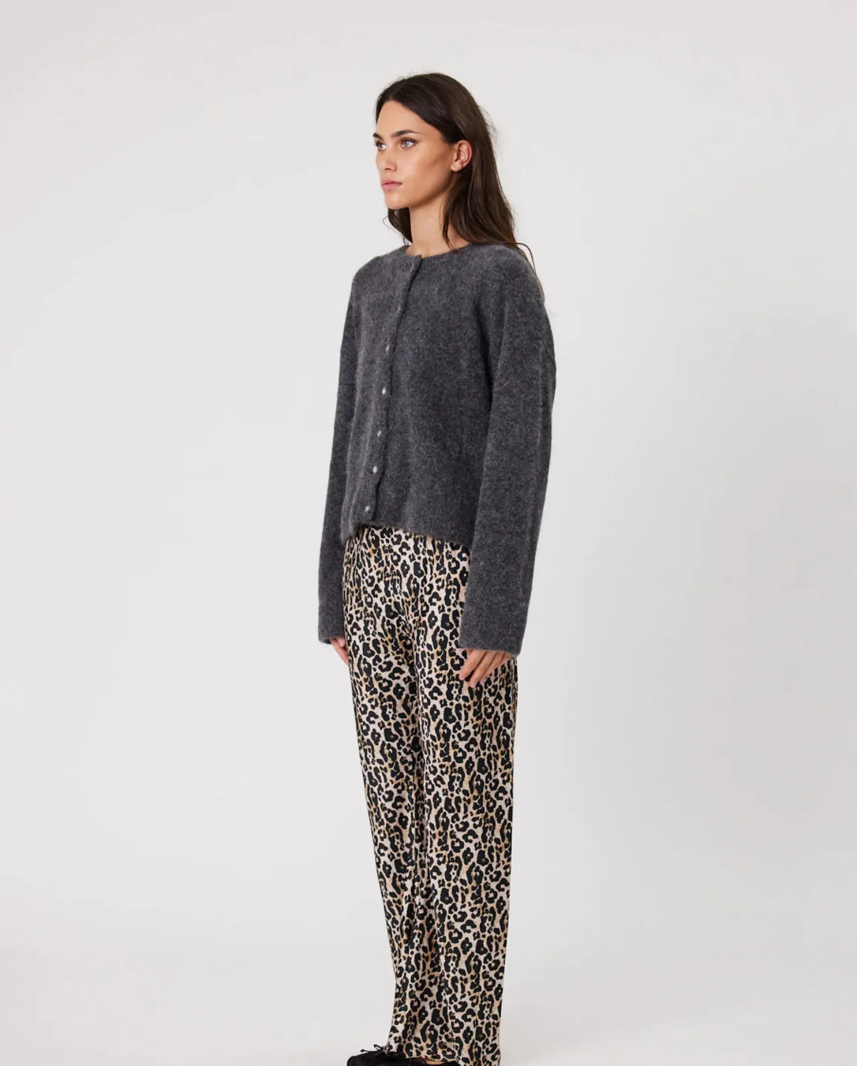 Remain Ryder Cardigan - Charcoal