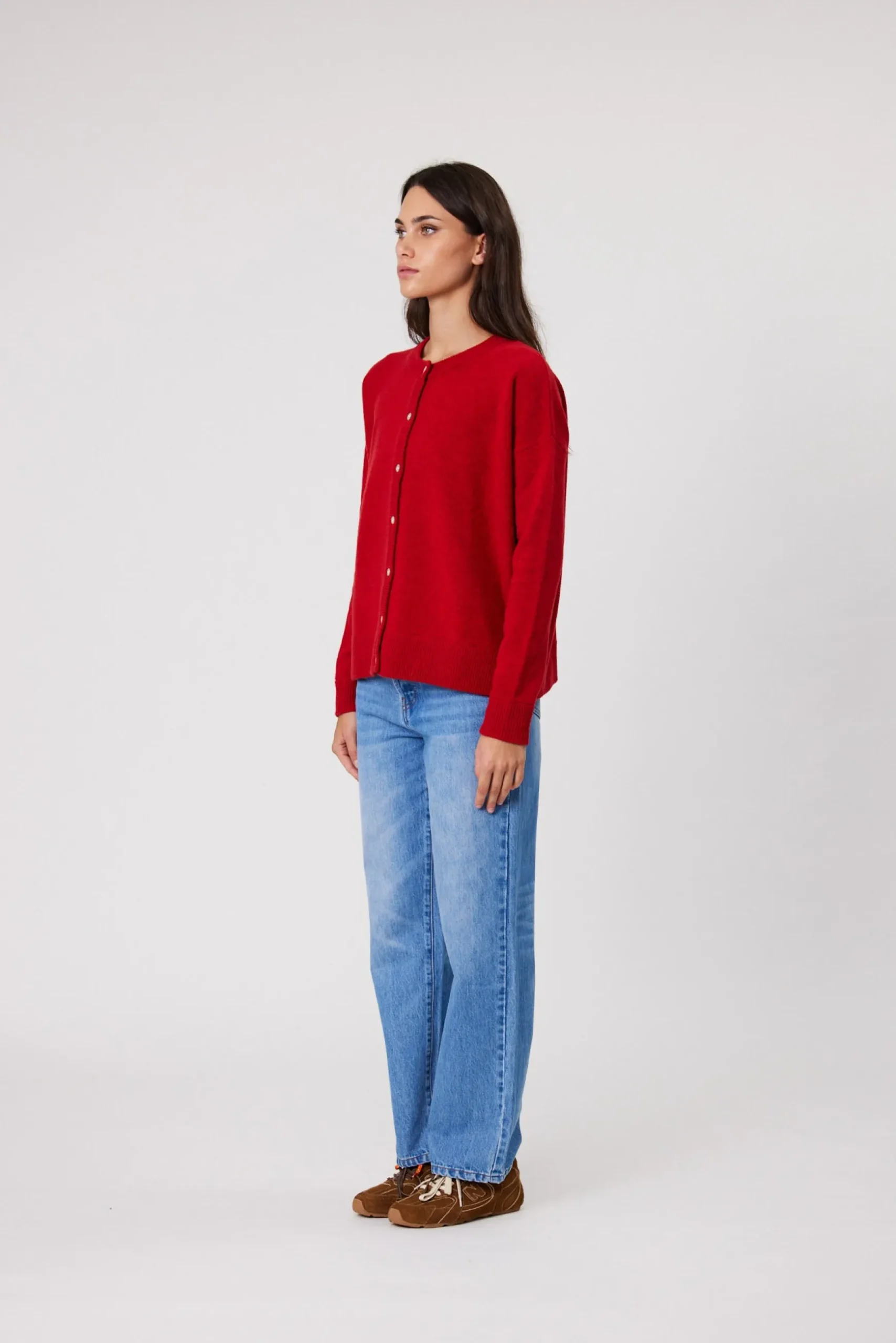 Remain Tali Cardigan - Brick