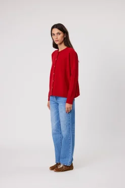 Remain Tali Cardigan - Brick