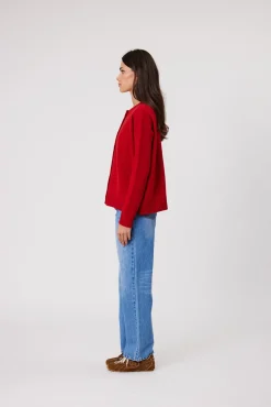 Remain Tali Cardigan - Brick