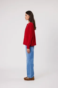 Remain Tali Cardigan - Brick