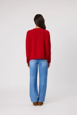 Remain Tali Cardigan - Brick
