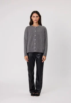 Remain Tali Cardigan - Charcoal
