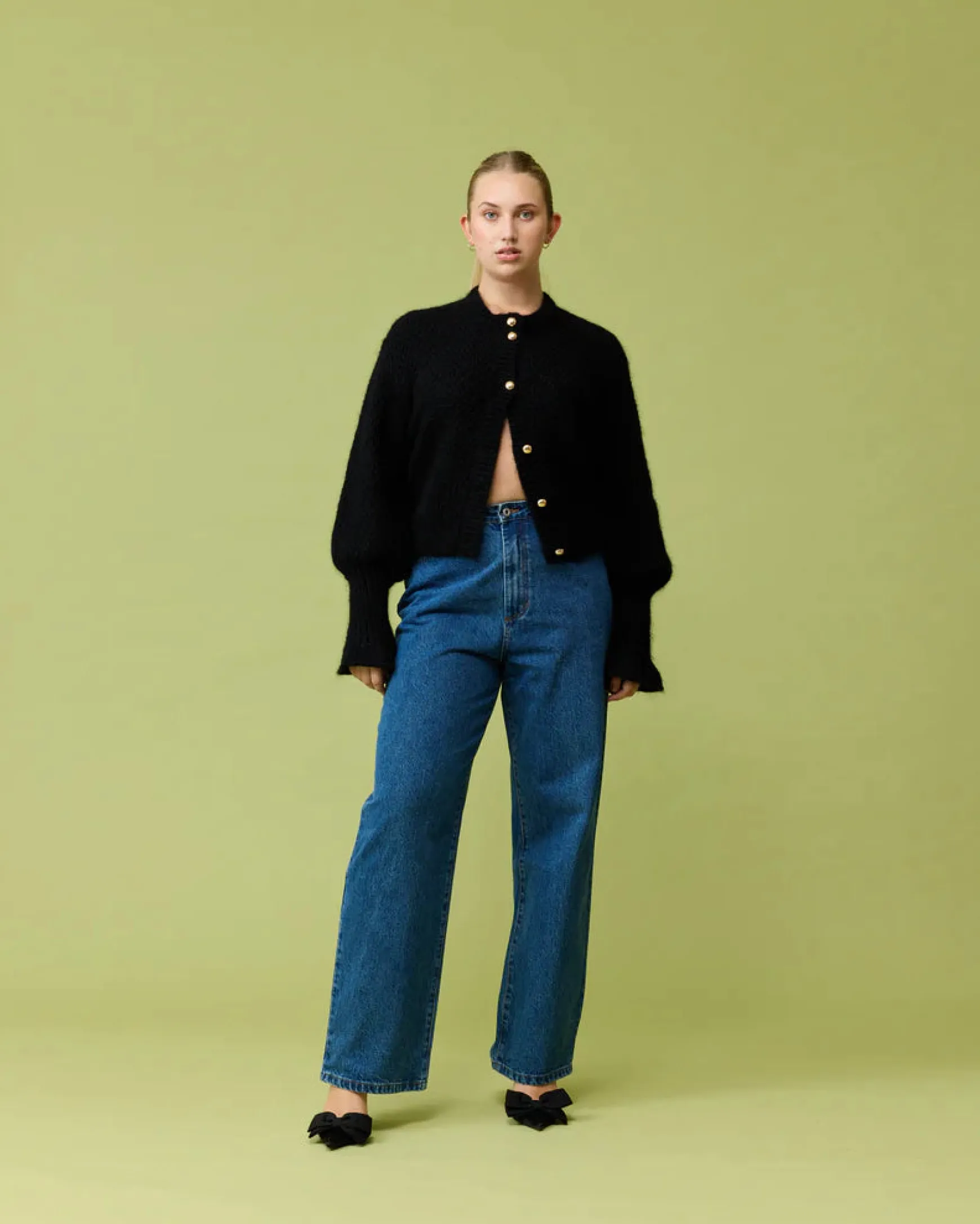 Ruby Matilda Cardigan - Black