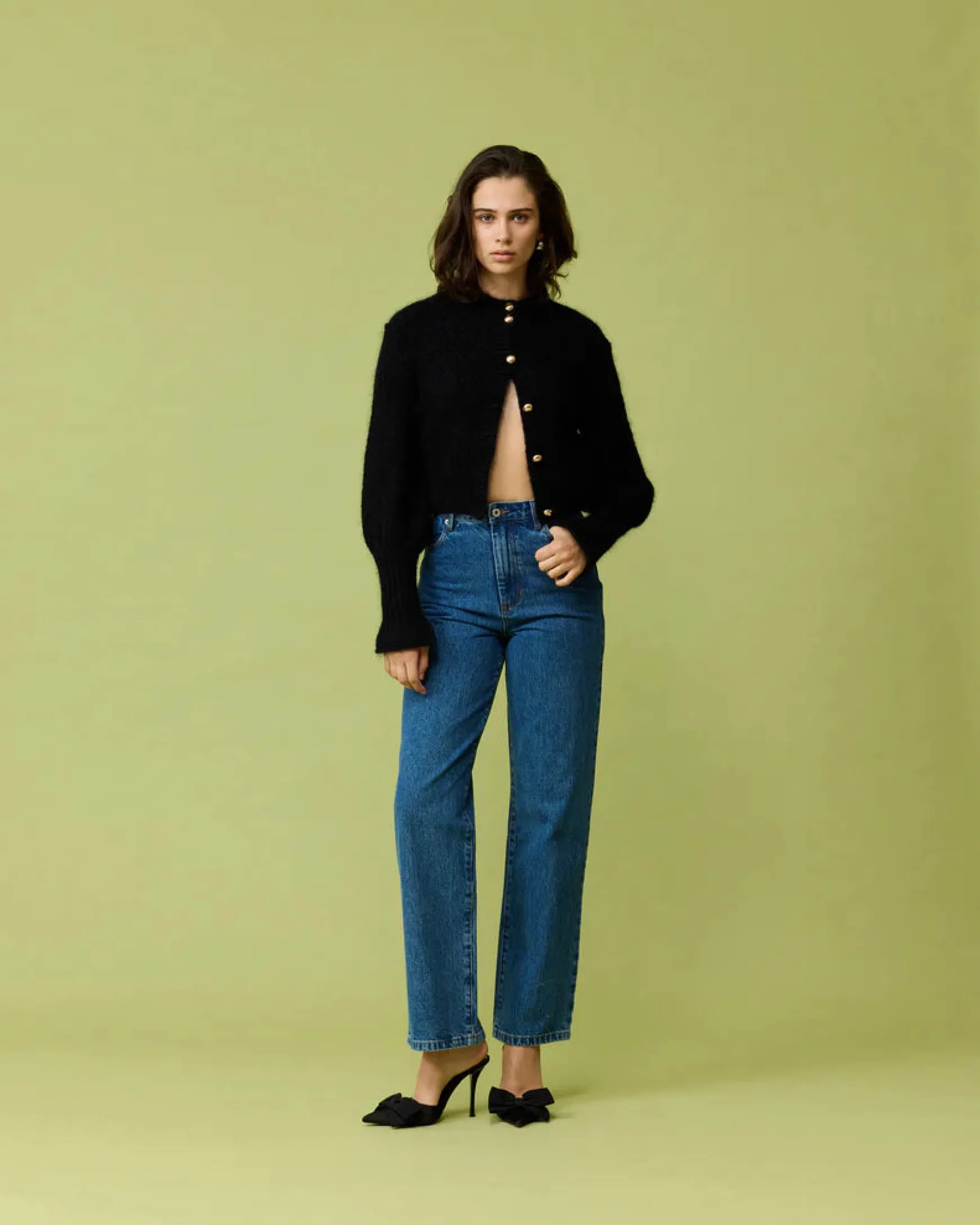 Ruby Matilda Cardigan - Black