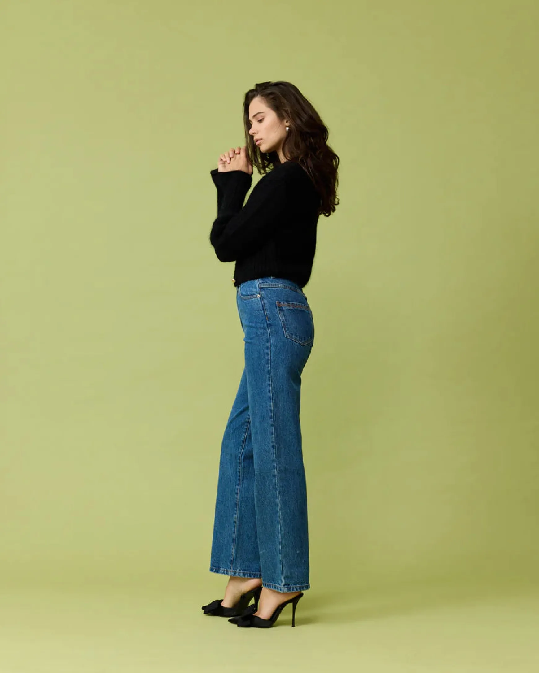 Ruby Matilda Cardigan - Black
