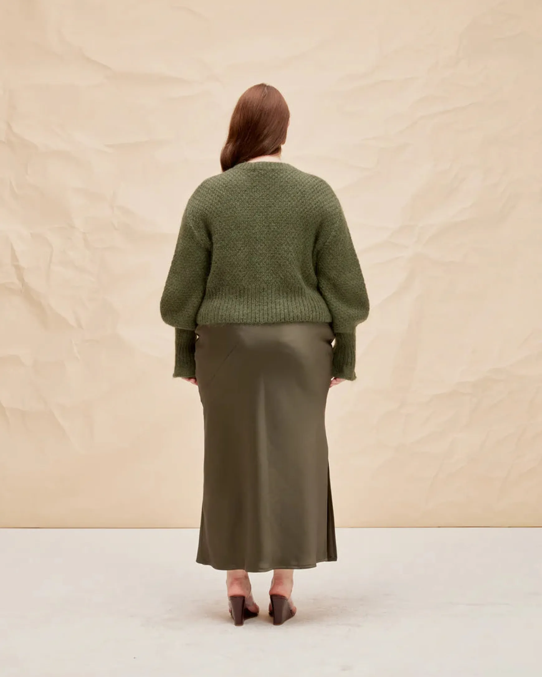 Ruby Matilda Cardigan - Khaki