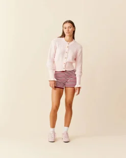 Ruby Matilda Cotton Cardigan - Pink