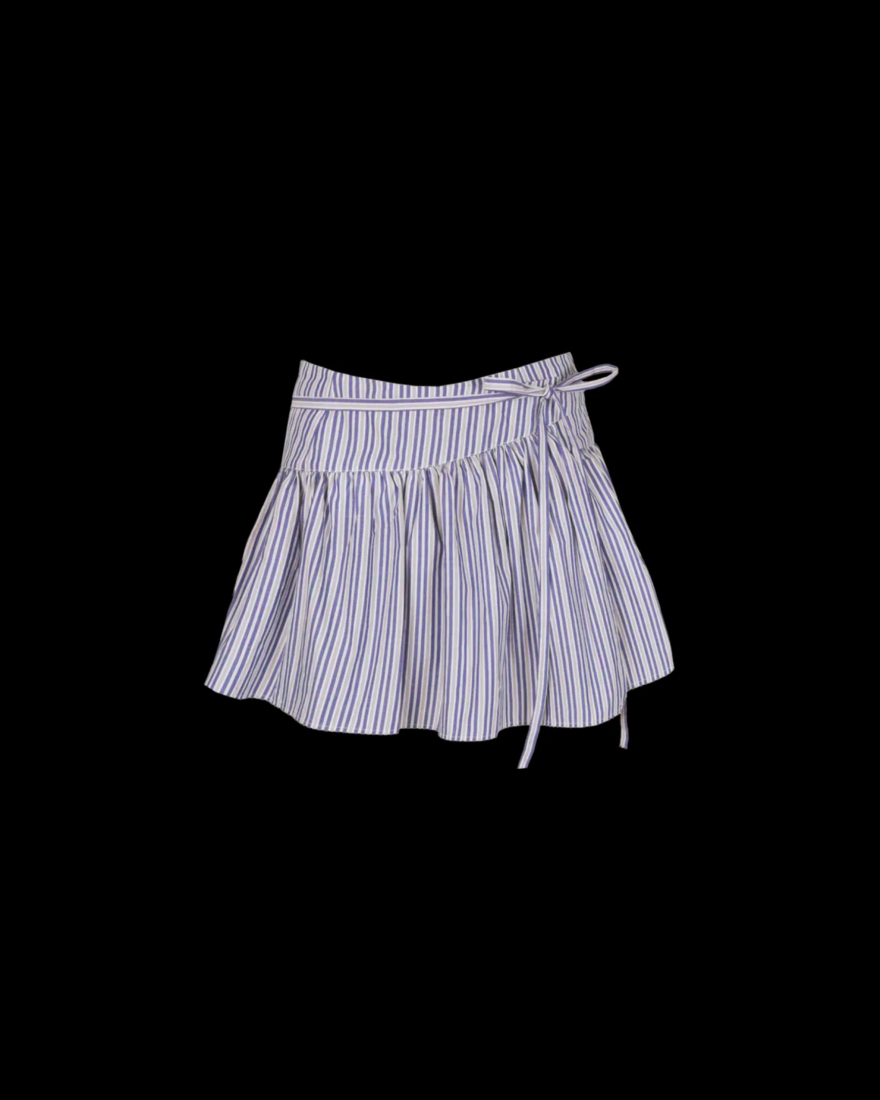 Ruby Rodeo Mini Skirt - Navy Stripe