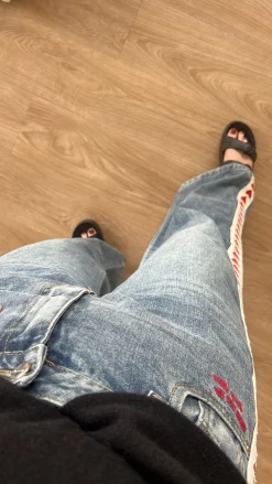 Sabbi Raving Hearts Jeans - Denim