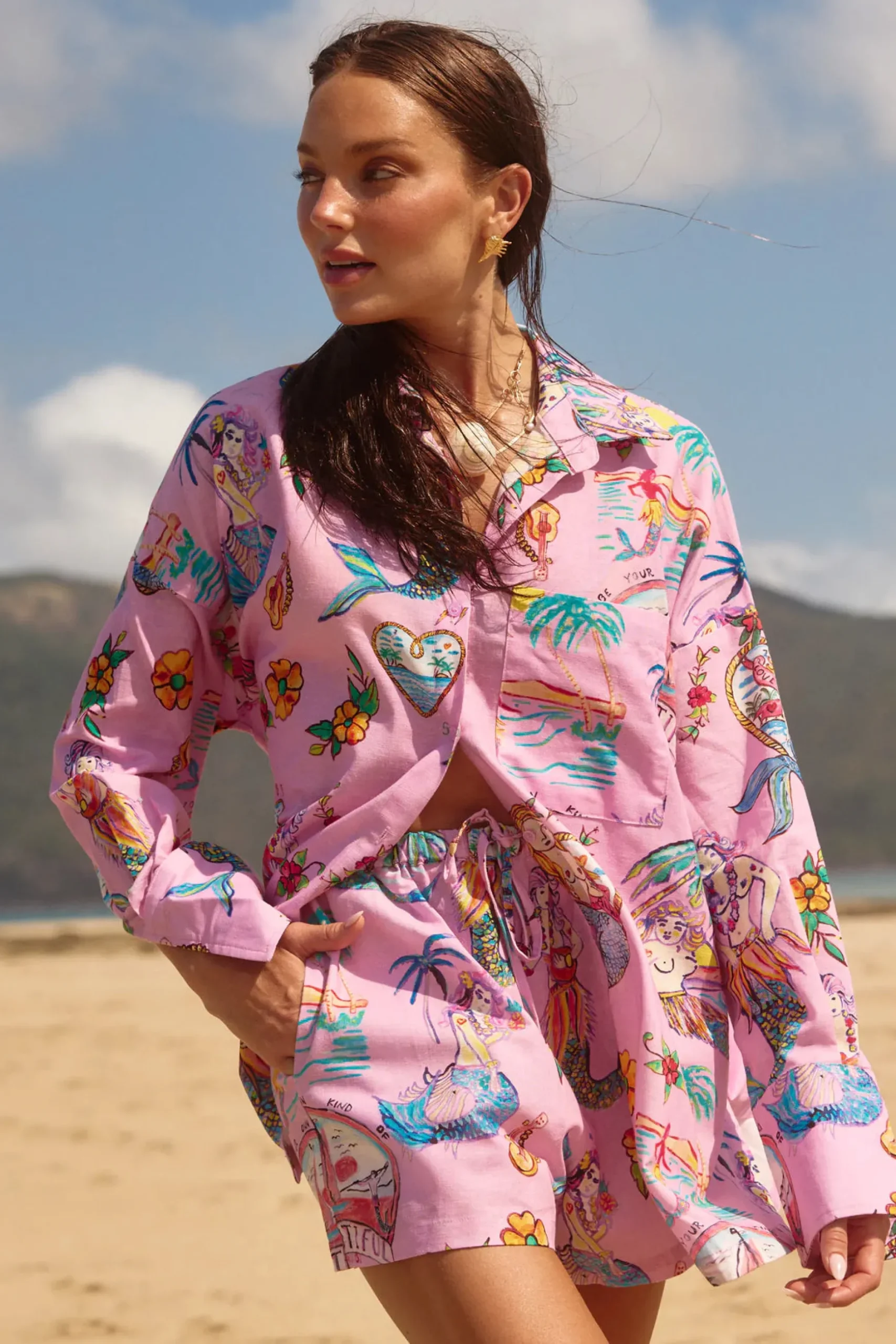 Sabbi The Don Julio Shirt Pink - You're Beautiful