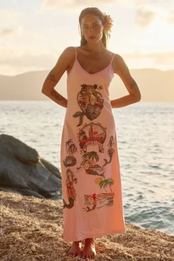 Sabbi The Love Rules Maxi Dress - Pink