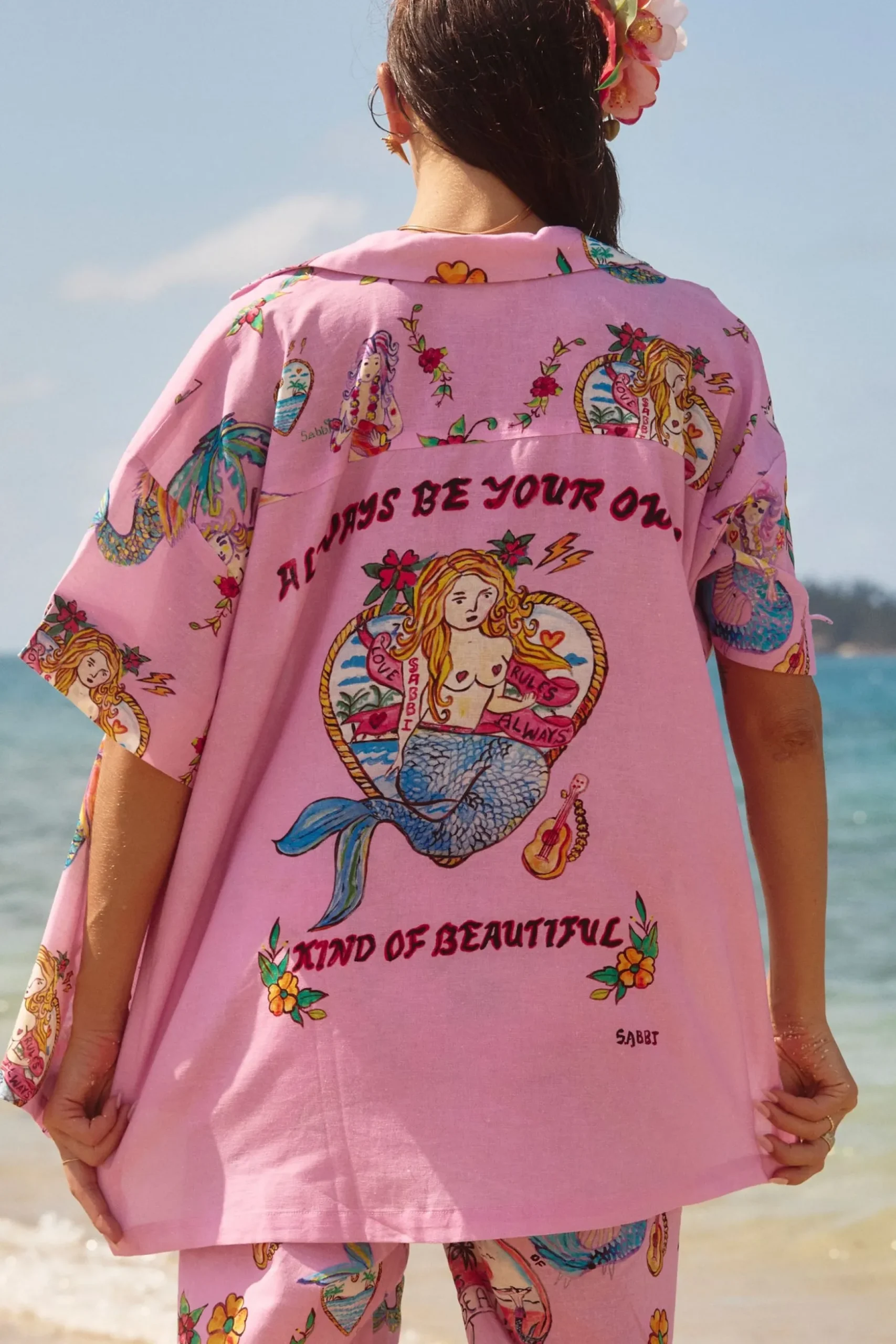 Sabbi The Patron Shirt Pink - You're Beautiful