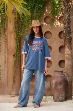 Sabbi The Tequila Made Me Do It Tee - Blue