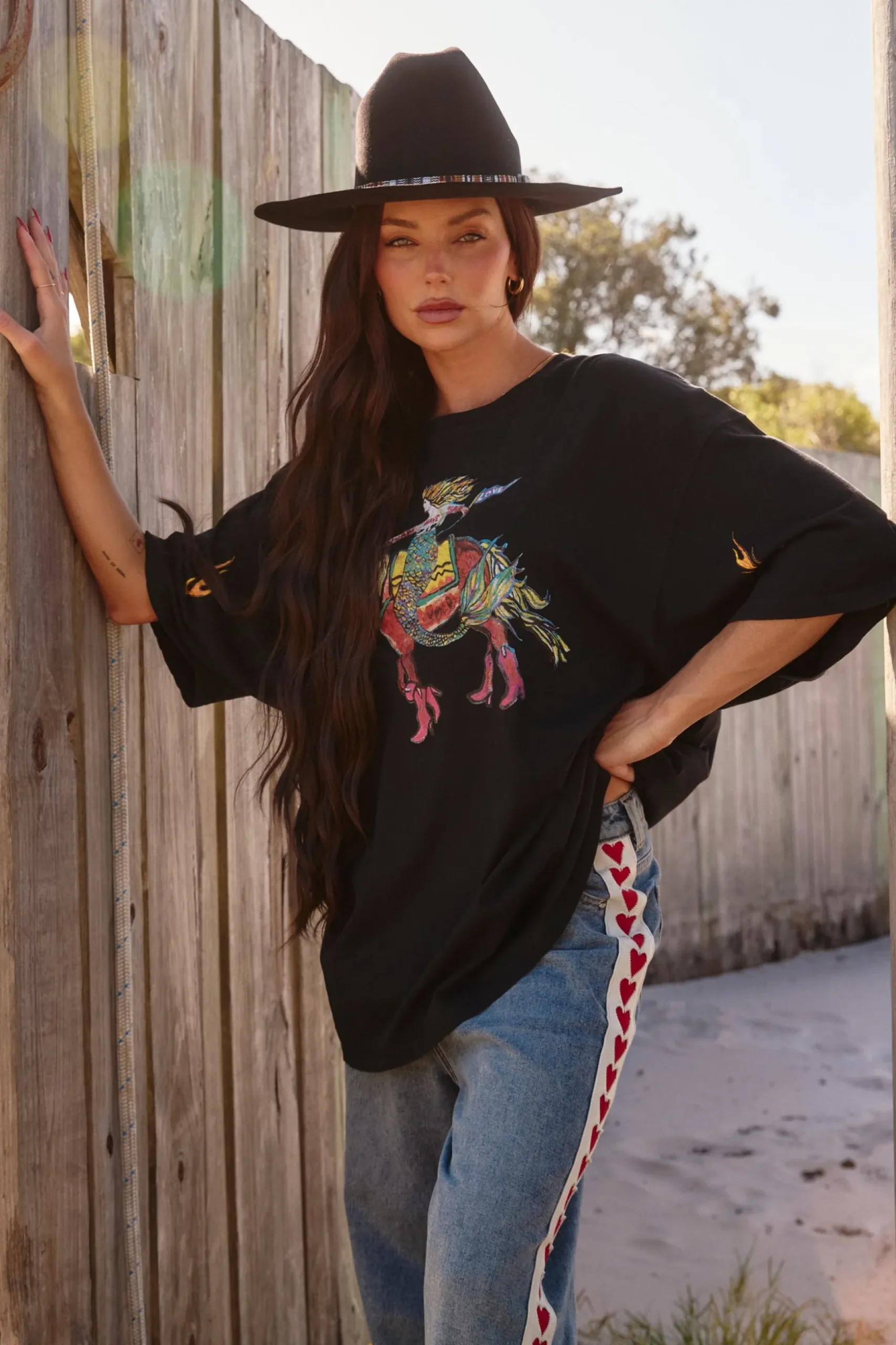 Sabbi The Words Have Power Tee - Black