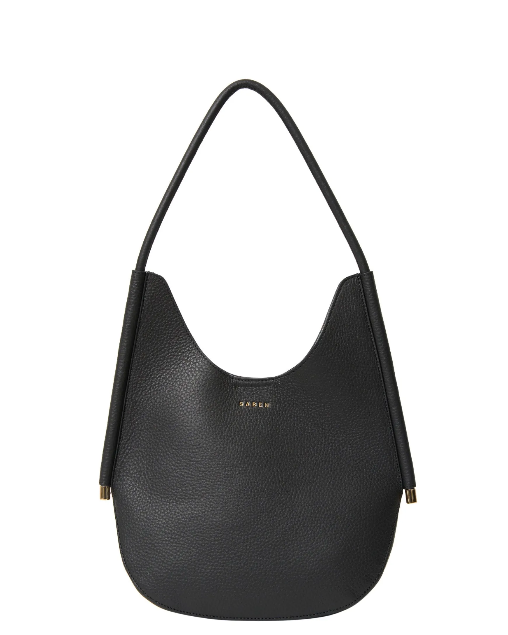 Saben Asher Shoulder Bag - Black + Bronze