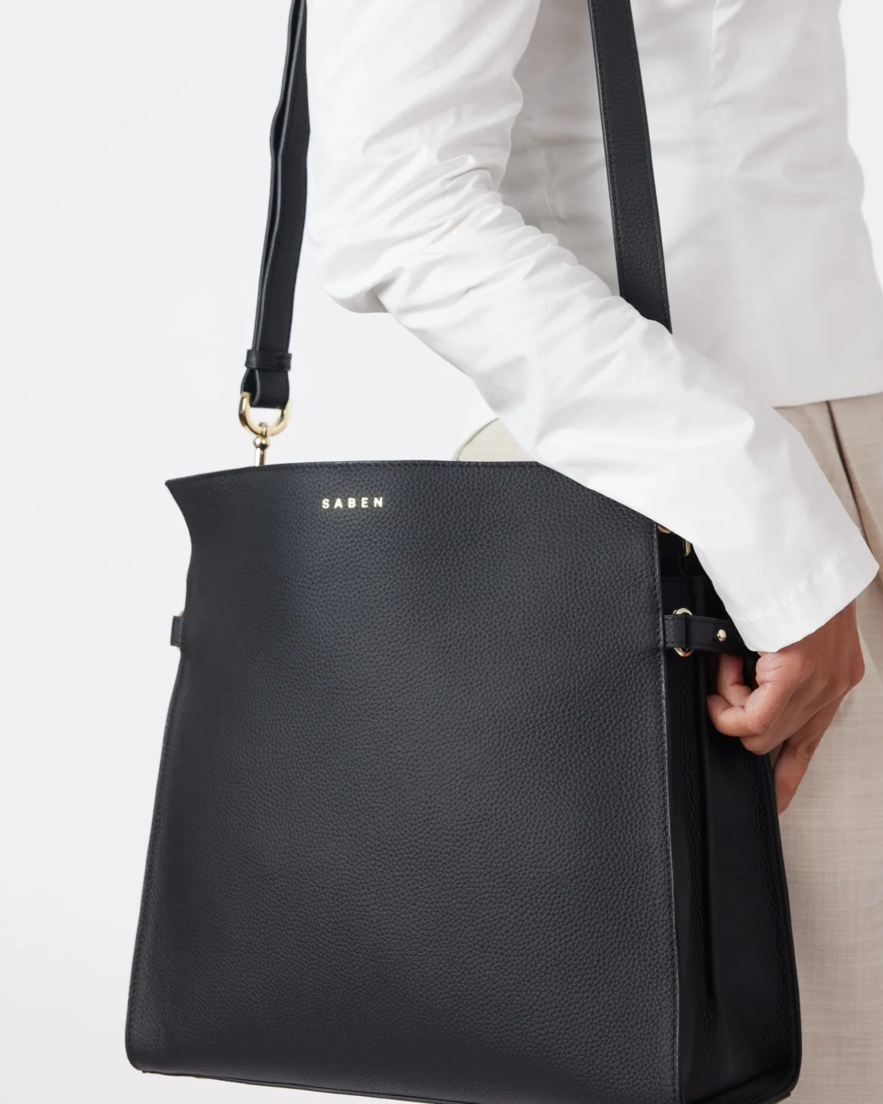 SABEN Beatrice Shoulder Bag - Black