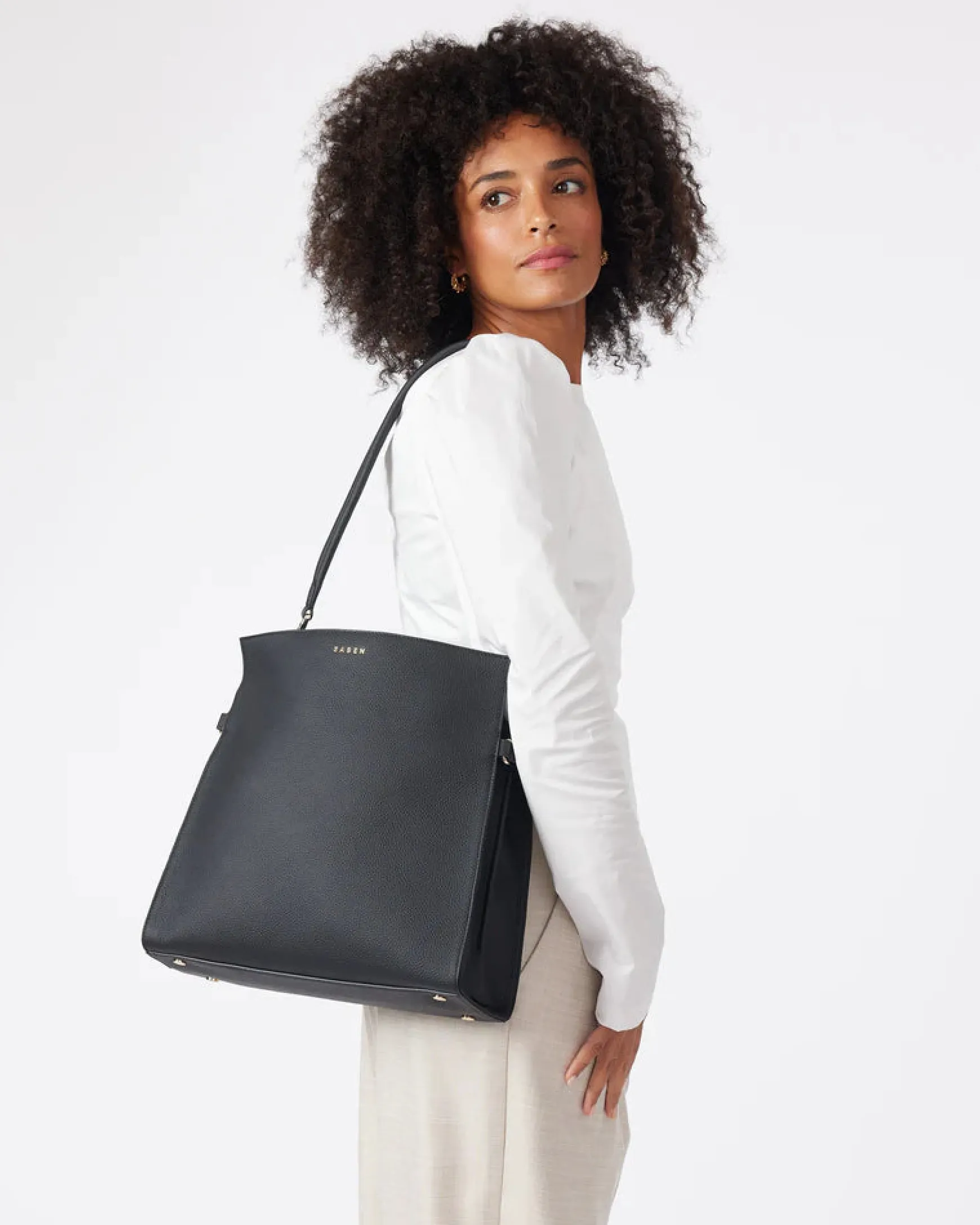 SABEN Beatrice Shoulder Bag - Black