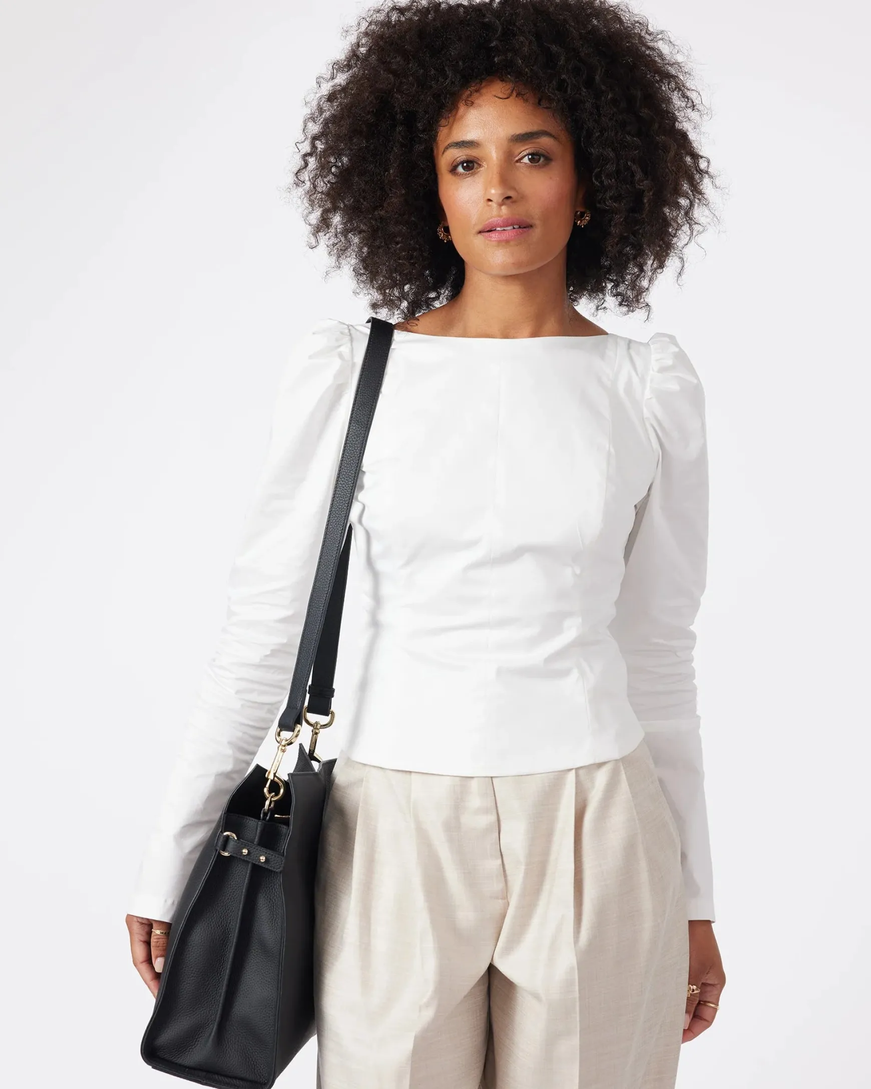SABEN Beatrice Shoulder Bag - Black