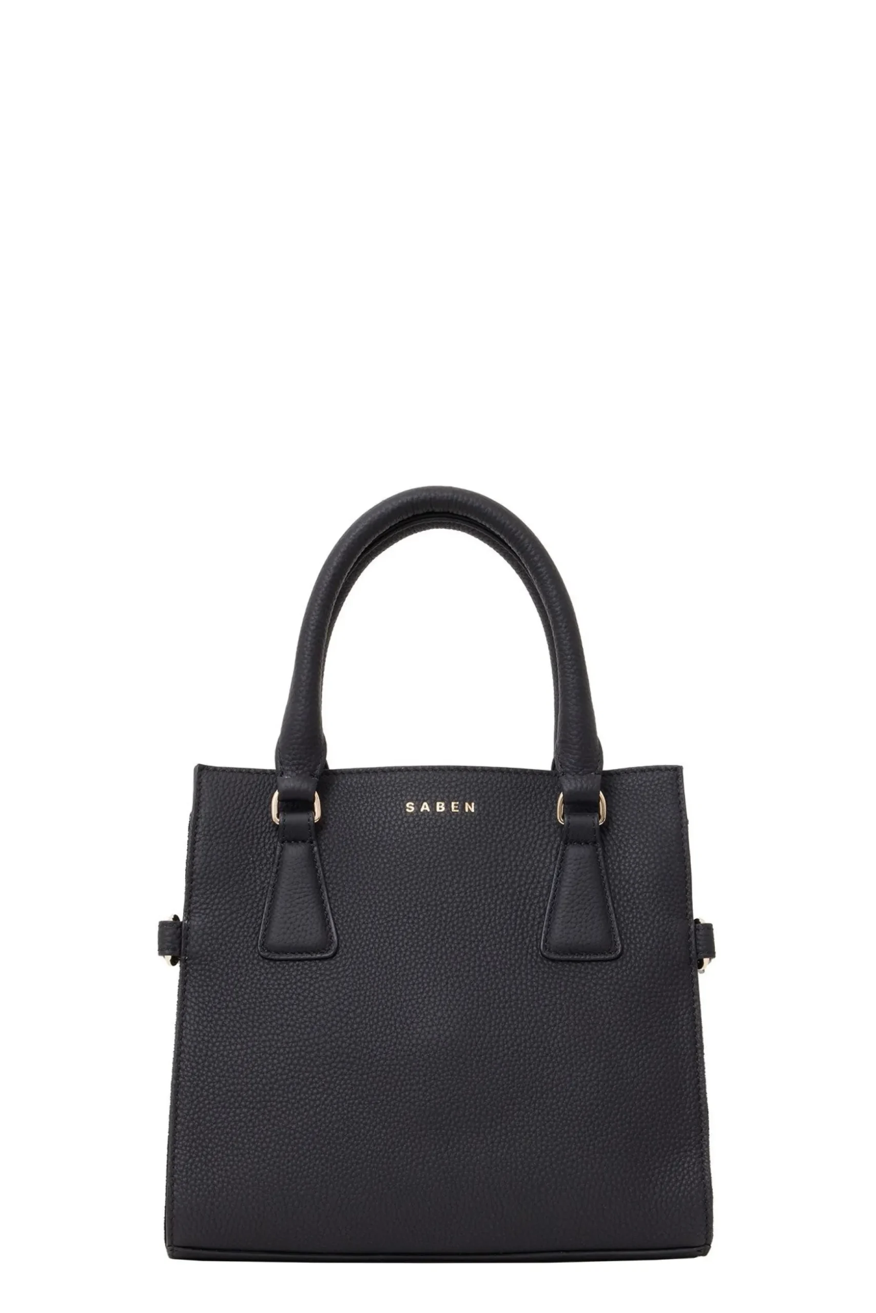 SABEN Beau Crossbody with Handles - Black