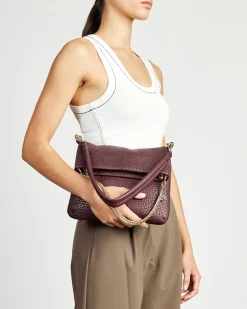 Saben Daria Shoulder Bag - Merlot Bubble