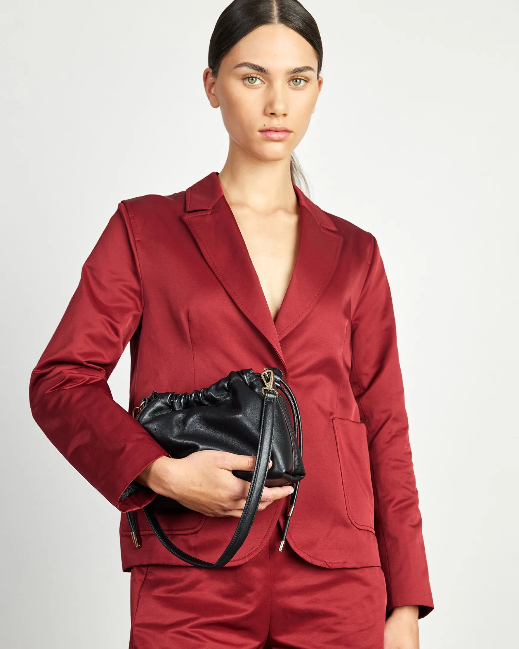 Saben Elliot Shoulder Bag - Black Softie