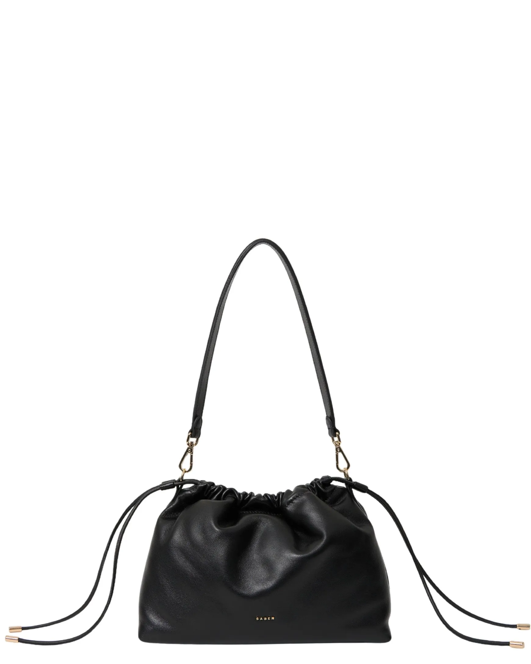 Saben Elliot Shoulder Bag - Black Softie